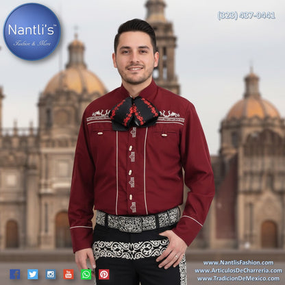 Camisa Charra para Hombre TM-WD0875 - Charro Shirt