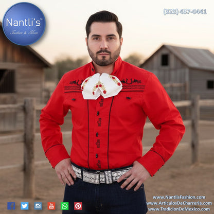 Camisa Charra para Hombre TM-WD0882 - Charro Shirt