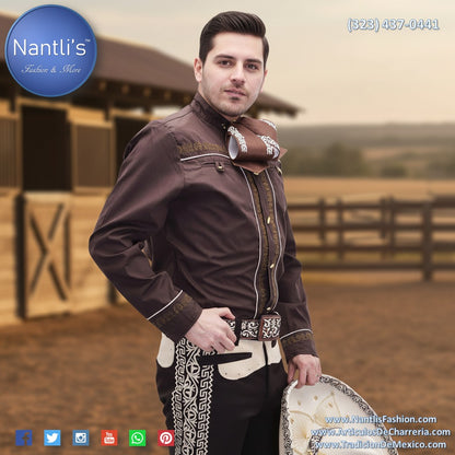 Camisa Charra para Hombre TM-WD0886 - Charro Shirt