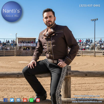 Camisa Charra para Hombre TM-WD0886 - Charro Shirt