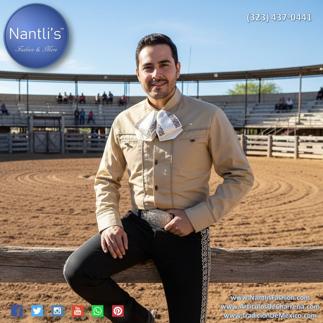 Camisa Charra para Hombre TM-WD0895 - Charro Shirt