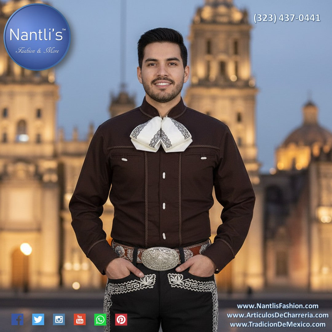 Camisa Charra para Hombre TM-WD0896 - Charro Shirt