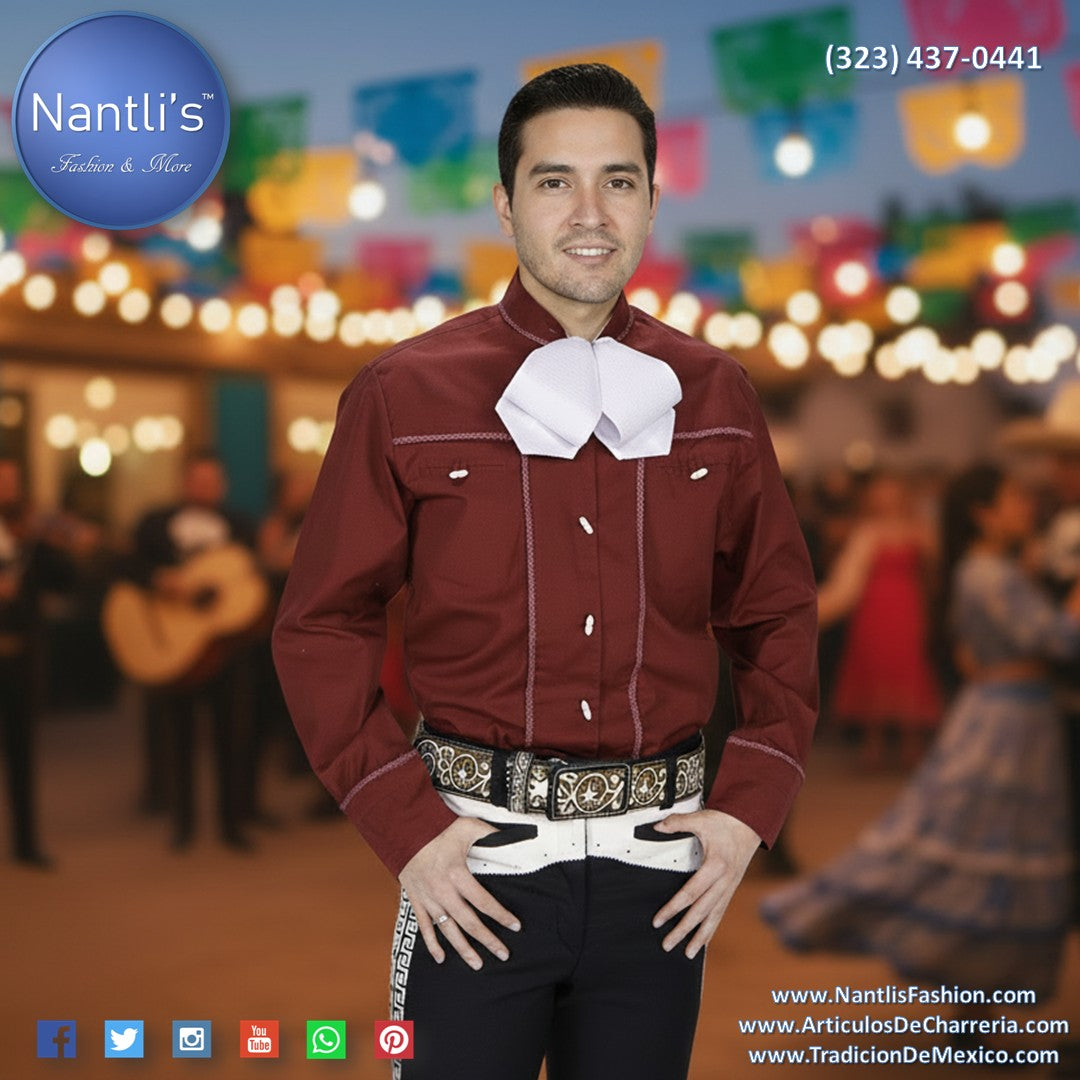 Camisa Charra para Hombre TM-WD0897 - Charro Shirt