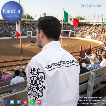 Camisa Charra para Hombre TM-WD0900 - Charro Shirt