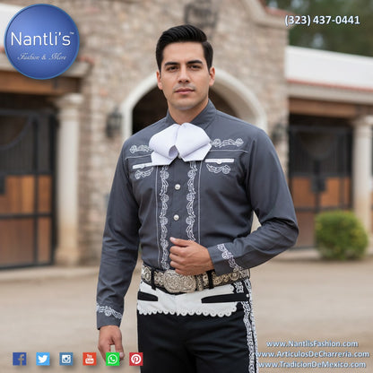 Camisa Charra para Hombre TM-WD0907 - Charro Shirt