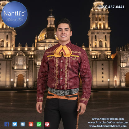 Camisa Charra para Hombre TM-WD0909 - Charro Shirt