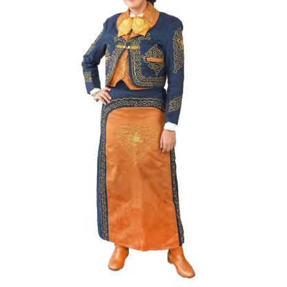 Traje Charro de Mujer TM76106 Charro Suit for Women – Nantlis