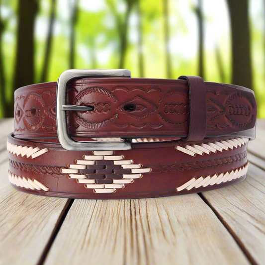 Cinturon de Piel TM-10104 Leather Belt