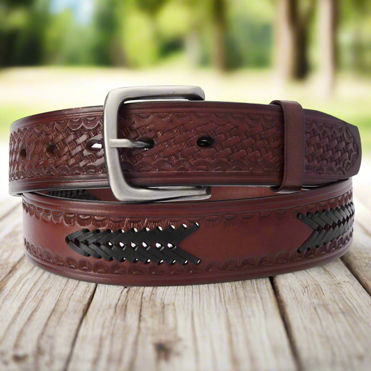 Cinturon de Piel TM-10166 Leather Belt