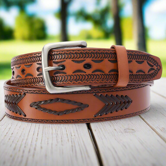 Cinturon de Piel TM-10177 Leather Belt