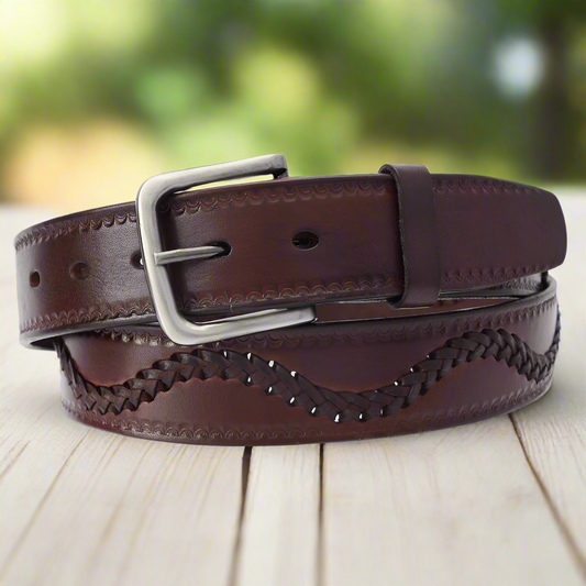 Cinturon de Piel TM-10203 Leather Belt