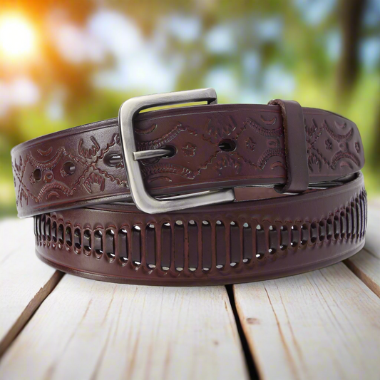 Cinturon de Piel TM-10209 Leather Belt