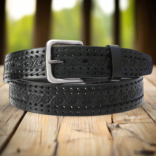 Cinturon de Piel TM-10216 Leather Belt