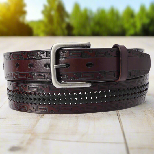 Cinturon de Piel TM-10232 Leather Belt