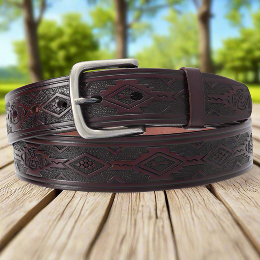 Cinturon de Piel TM-10323 Leather Belt