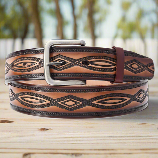 Cinturon de Piel TM-10338 Leather Belt