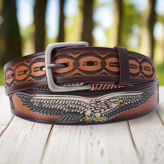 Cinturon de Piel TM-10344 Leather Belt