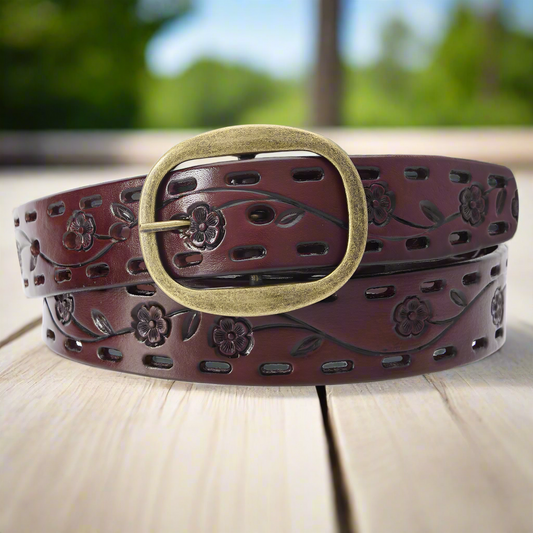 Cinturon de Piel TM-10352 Leather Belt