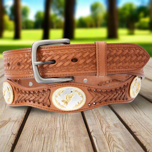 Cinturon de Piel TM-10523 Leather Belt