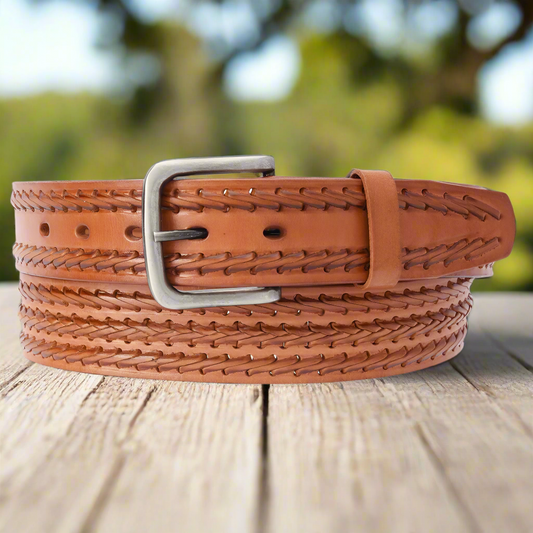 Cinturon de Piel TM-10561 Leather Belt