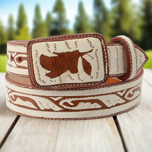 Cinturon de Piel TM-13205 Leather Belt