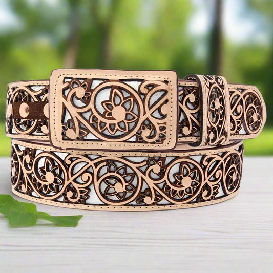 Cinturon de Piel TM-14217 Leather Belt