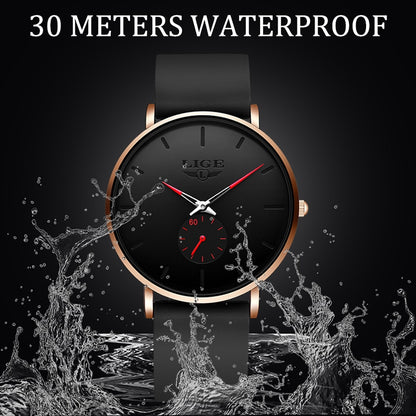 Reloj para Hombre Fashion Sport Men watch Mens Watches Waterproof Simple Ultra-Thin Watch Men Quartz Clock Relogio Masculino