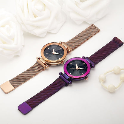 Reloj para Mujeres Fashion Quartz Women Wrist Watches with Bracelet Ladies Watch Stainless Steel Wristwatch Female Clock