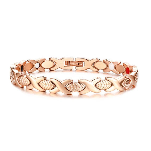 Women's Bracelet Pulsera para mujeres Steel Magnetic Bracelet Energy Stainless Steel Bracelet Women 7mm Magnetic Therapy