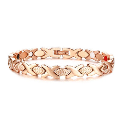 Women's Bracelet Pulsera para mujeres Steel Magnetic Bracelet Energy Stainless Steel Bracelet Women 7mm Magnetic Therapy