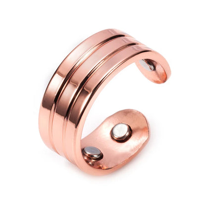 Anillo para Hombres o Mujeres Ring for Men or Women Magnetic Ring Finger Jewelry Simple Adjustable
