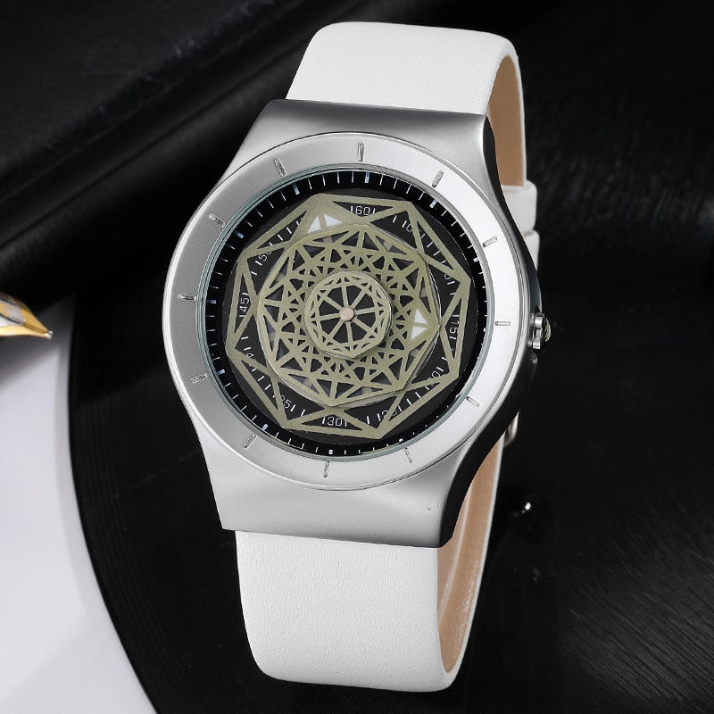 Reloj para Hombre Men watch Minimalist Dial Quartz Watch Clock  Leather Mesh Band Male Wristwatch Relogio Masculino Gift For Men