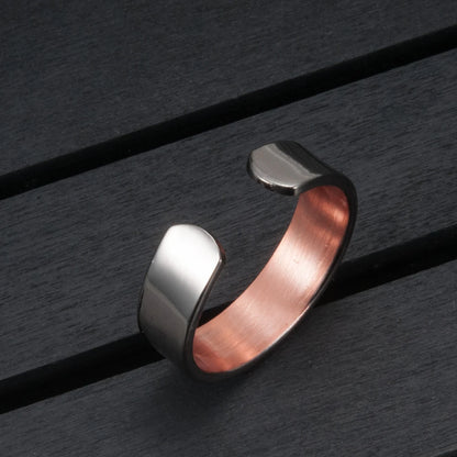 Anillo para Hombres o Mujeres Ring for Men or Women Copper Adjustable Ring Energy Magnetic Therapy ring