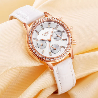Reloj para Mujeres Women Watches Girl Quartz Watch Casual Leather Ladies Dress Watches Women Clock Montre Femme