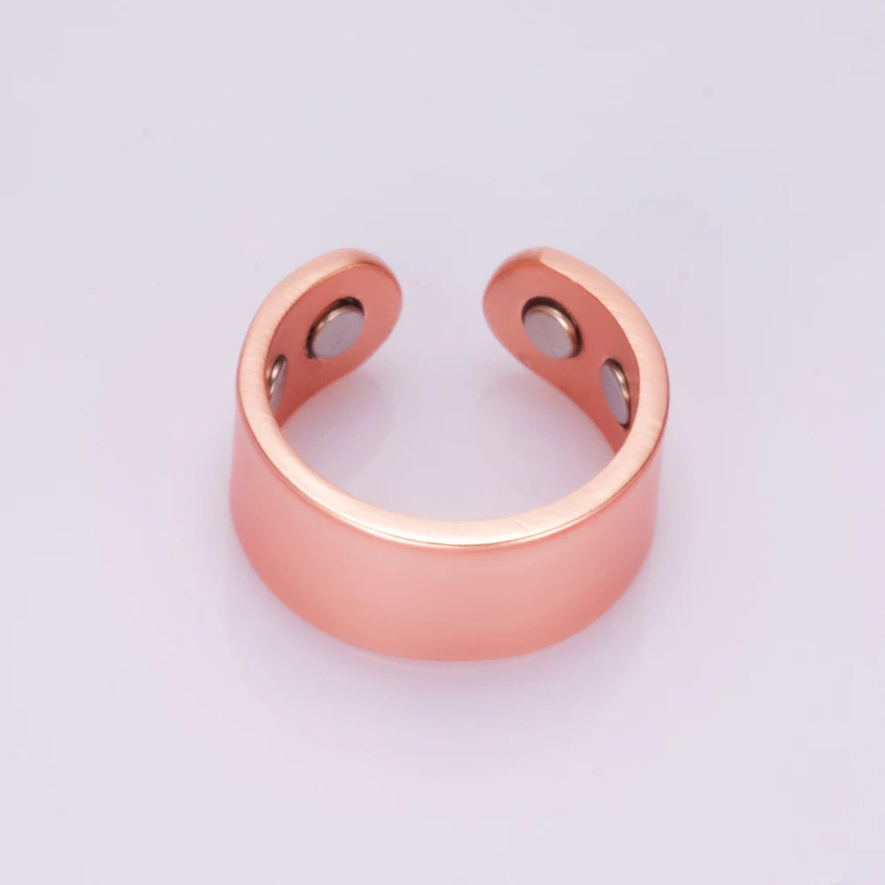 Anillo para Hombres o Mujeres Ring for Men or Women Magnetic Ring Finger Jewelry Simple Adjustable