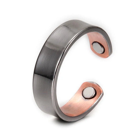 Anillo para Hombres o Mujeres Ring for Men or Women Copper Adjustable Ring Energy Magnetic Therapy ring