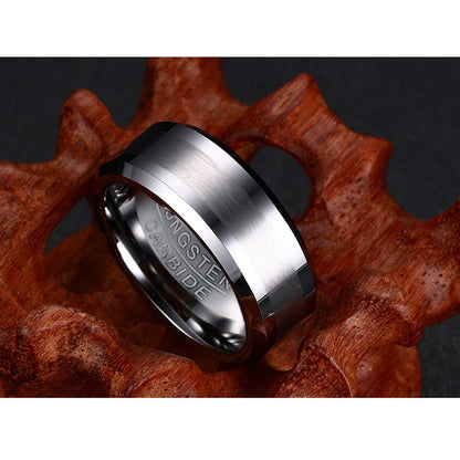 Anillo para Hombre o Mujer Classical Tungsten Carbide Ring for Men Wedding Jewelry No Rust