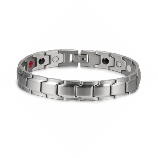 Men's Bracelet Pulsera para hombres Bracelet Male Chain Steel Magnetic Bracelet Benefits Wrist Band Magnetic Bracelets Men Women