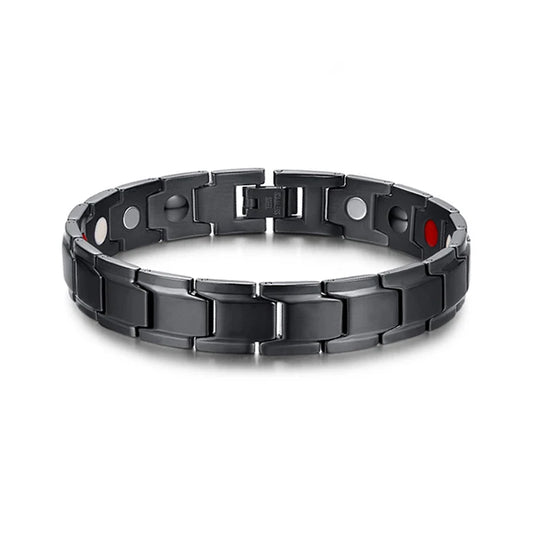 Men's Bracelet Pulsera para hombres Bracelet Male Chain Steel Magnetic Bracelet Benefits Wrist Band Magnetic Bracelets Men Women
