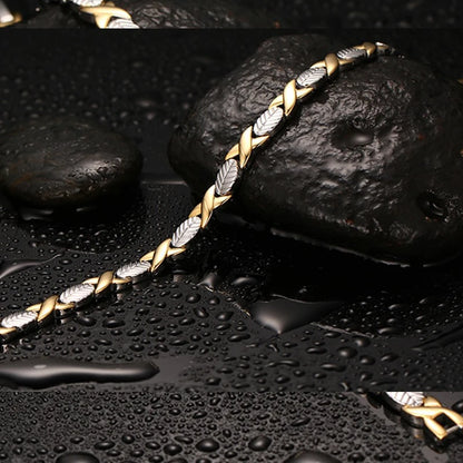 Women's Bracelet Pulsera para mujeres Steel Magnetic Bracelet Energy Stainless Steel Bracelet Women 7mm Magnetic Therapy