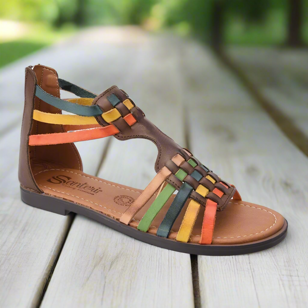 Calzado Artesanal Huaraches Cerrados Mujer Zapato Huarache Tipo