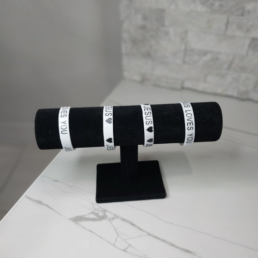 I Love Jesus Bracelets for Men or Women 4 Pieces Set Pulseras para hombres o Mujeres Set BR0056-4