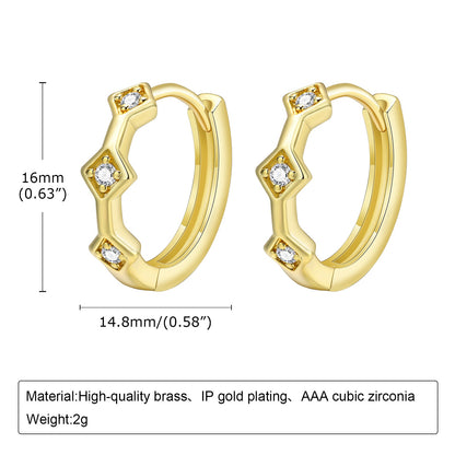 Aretes para mujeres Women Small Hoop Earrings specs