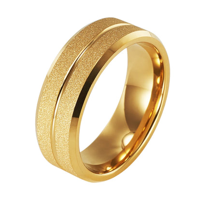 Anillo para Hombres o Mujeres Ring for Men or Women Anti-scratch Tungsten Carbide Ring 8mm Wide Rings