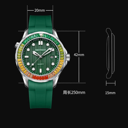 Reloj para Hombre Men Watches Fashion Quartz Watch Business Automatic Date Dive Clock Relogio Masculino