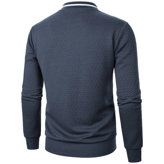 Sueter para Hombres Men's sweater, men's baseball jacket, streetwear, autumn, new fashion, solid color casual men's jackets, men's coat