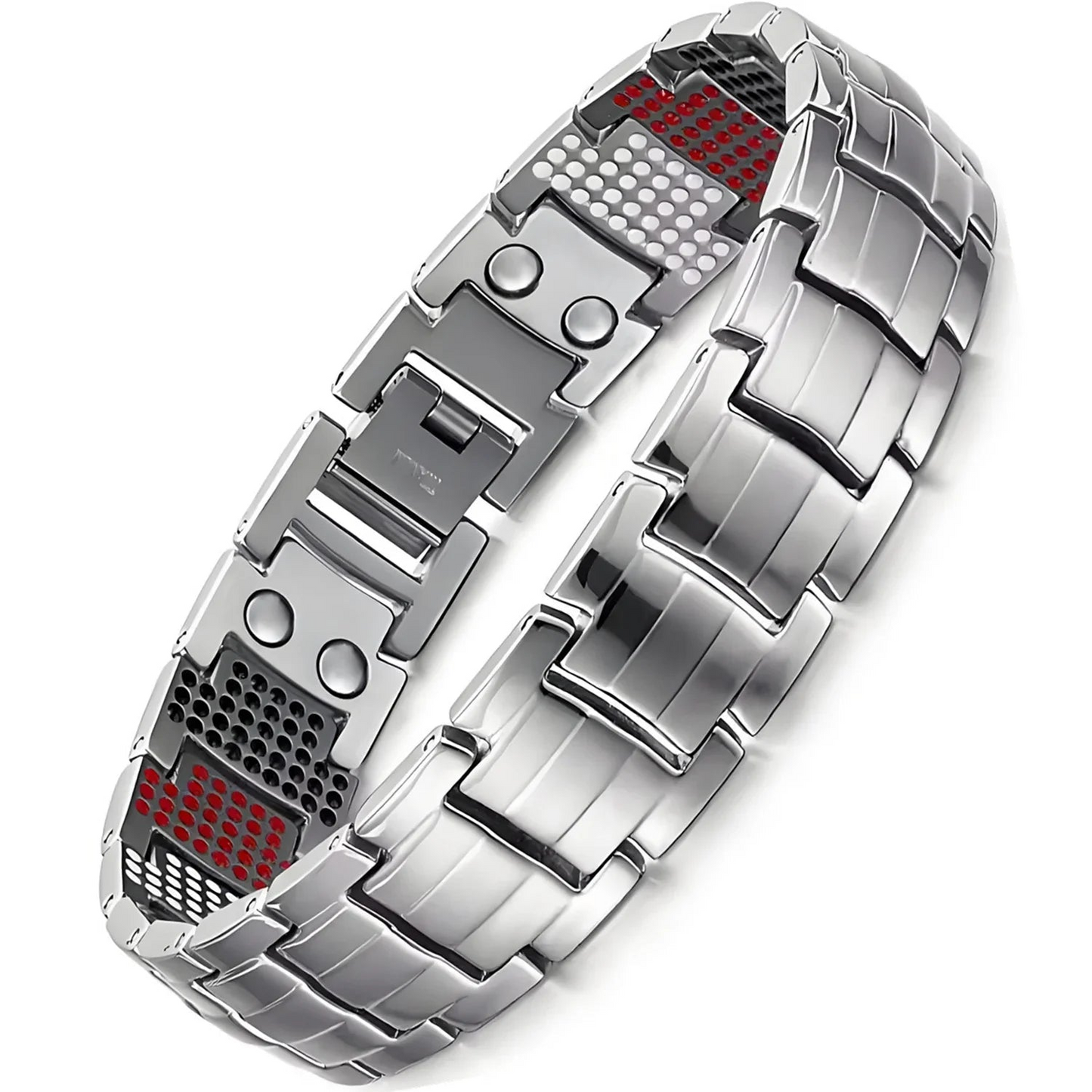 Magnetic Therapy Bracelet for Men Pulsera magnetica para Hombres 