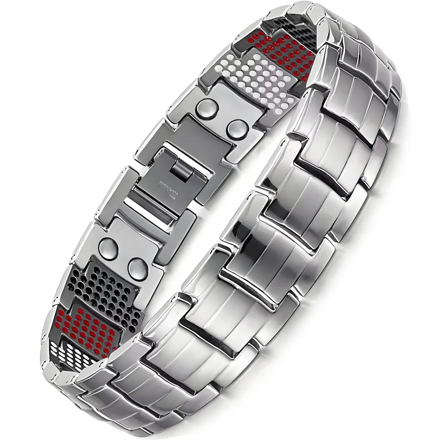 Magnetic Therapy Bracelet for Men Pulsera magnetica para Hombres 
