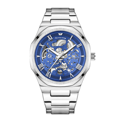 Reloj para Hombre Quartz Watches Men Stainless Steel Business Sport Date Wristwatch Luminous