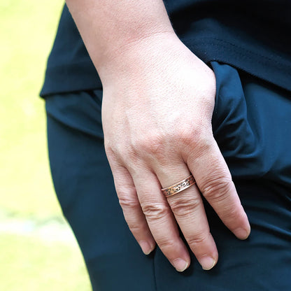 Anillo para Hombres o Mujeres Ring for Men or Women Pure Copper Magnetic Rings 6mm Finger Cuff Adjustable